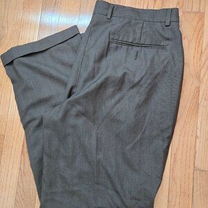 Mens Dark BrownClaiborne Pants Size 34/30